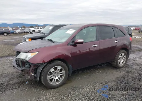 2009 Acura Mdx Technology Package из США, поврежденный, VIN 2HNYD28419H534184